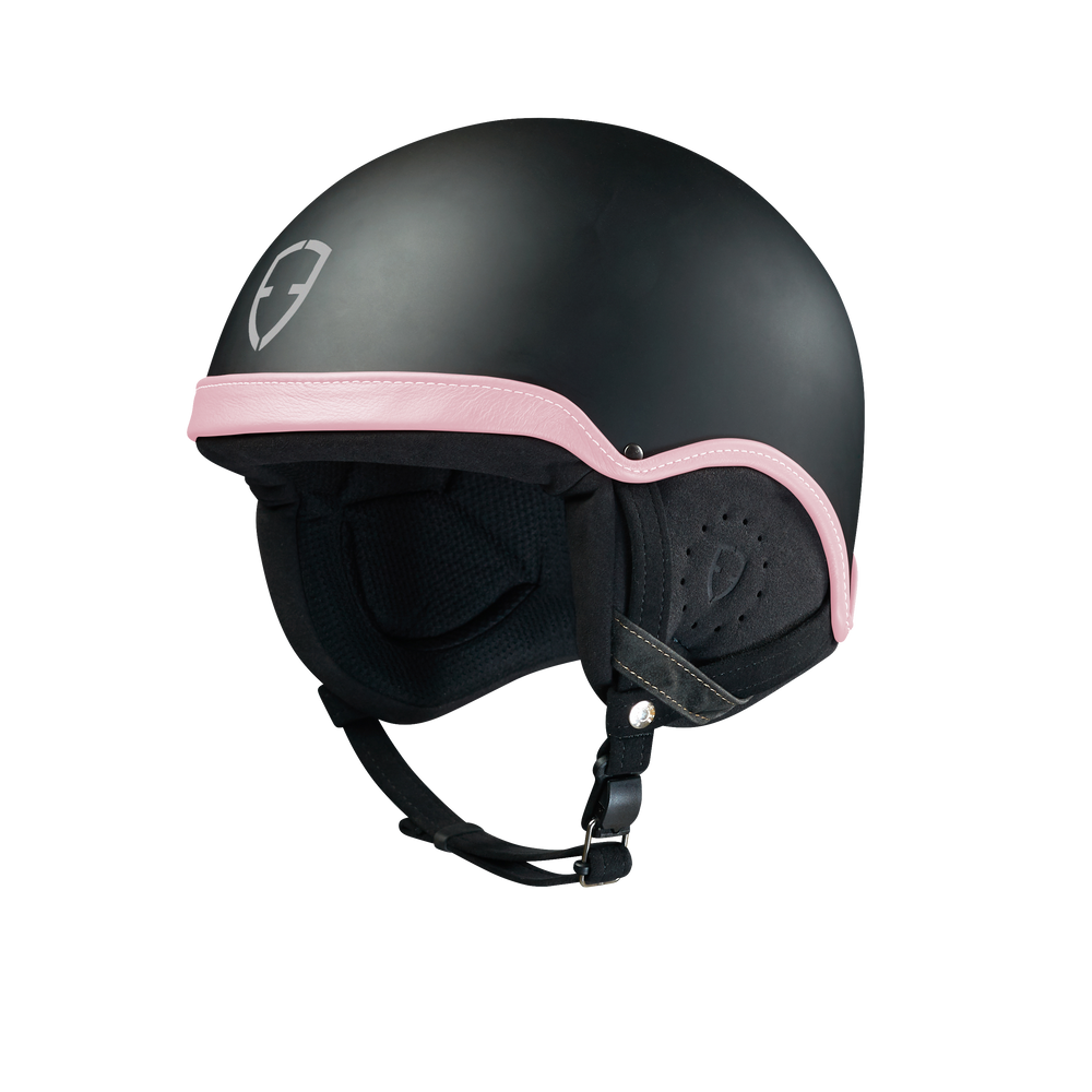 Casque de ski Egide Ino de couleur rose vue face 3/4