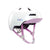 Casque de vélo enfant avec visière Bern Nino 2.0 blanc et rose perle